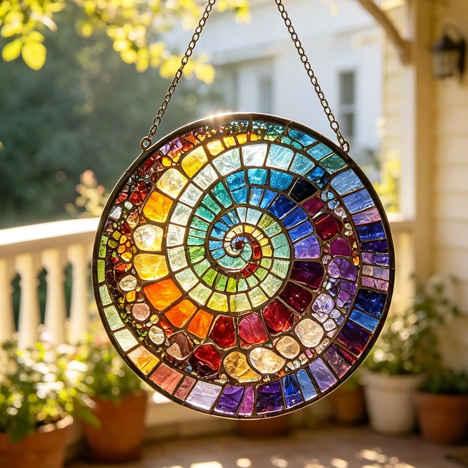 Window Suncatcher 2D Acrylic Seashell Spiral Ornament Decor Garden Suncatcher for Home Apartment Living Room Bedroom Kitchen
Window Suncatcher 2D Acrylic Seashell Spiral Ornament Decor Garden Suncatcher for Home Apartment Living Room Bedroom Kitchen