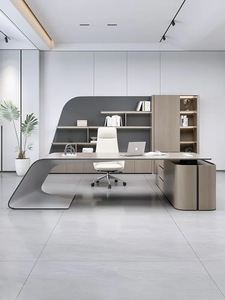 Office boss desk Simple modern president desk Premium boss desk Leader single seat multi-functional
Office boss desk Simple modern president desk Premium boss desk Leader single seat multi-functional