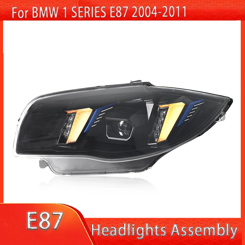 Car Full LED Headlights for BMW 1 Series E87 2004 2005 2006 2007-2011 new style full LED DRL Auto Signal light Headlamp Accembly
Car Full LED Headlights for BMW 1 Series E87 2004 2005 2006 2007-2011 new style full LED DRL Auto Signal light Headlamp Accembly