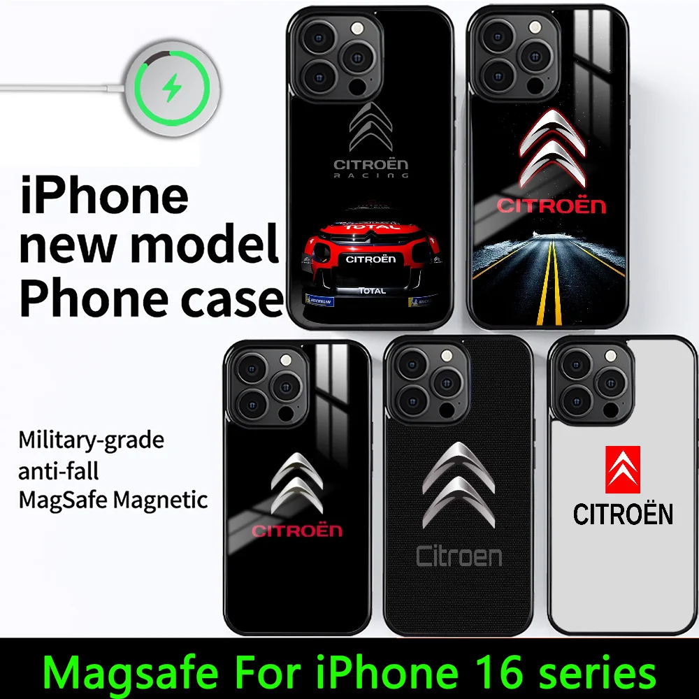 Luxury brand C-CitroenS Phone Case For iPhone 16 15 14 13 12 11 Pro Max Plus Mini Magnetic Magsafe Wireless Charging Cover
Luxury brand C-CitroenS Phone Case For iPhone 16 15 14 13 12 11 Pro Max Plus Mini Magnetic Magsafe Wireless Charging Cover