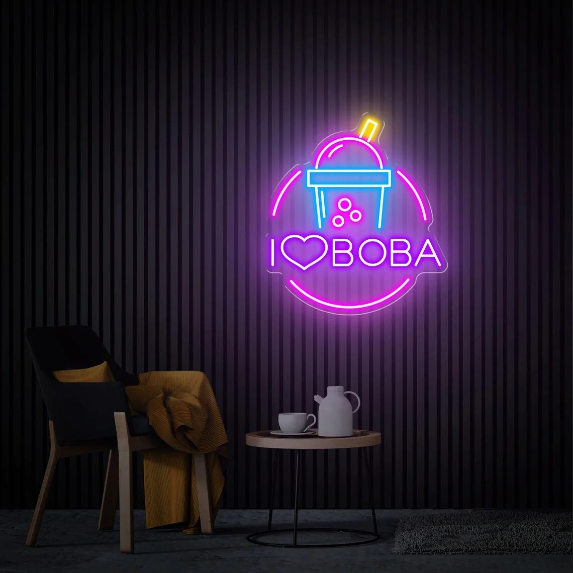 Boba Tea Neon Sign I Love BoBa Custom Bubble Tea LED Sign Milk Tea Neon Sign Drinks Light Coffee Bar Shop Wall Decor
Boba Tea Neon Sign I Love BoBa Custom Bubble Tea LED Sign Milk Tea Neon Sign Drinks Light Coffee Bar Shop Wall Decor