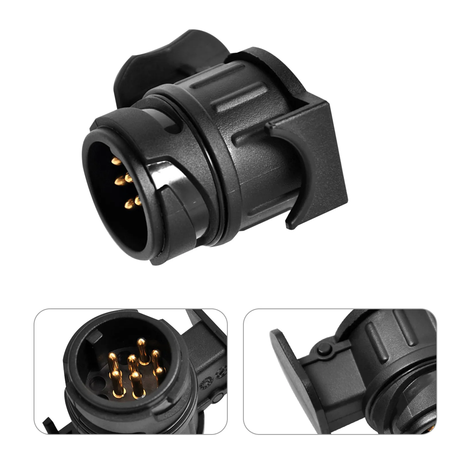 13 Pin Waterproof Trailer Light Adapter Convert to 7 Pin 12V Socket Locking Plug Trailer Connector Cable Converter Harness
13 Pin Waterproof Trailer Light Adapter Convert to 7 Pin 12V Socket Locking Plug Trailer Connector Cable Converter Harness