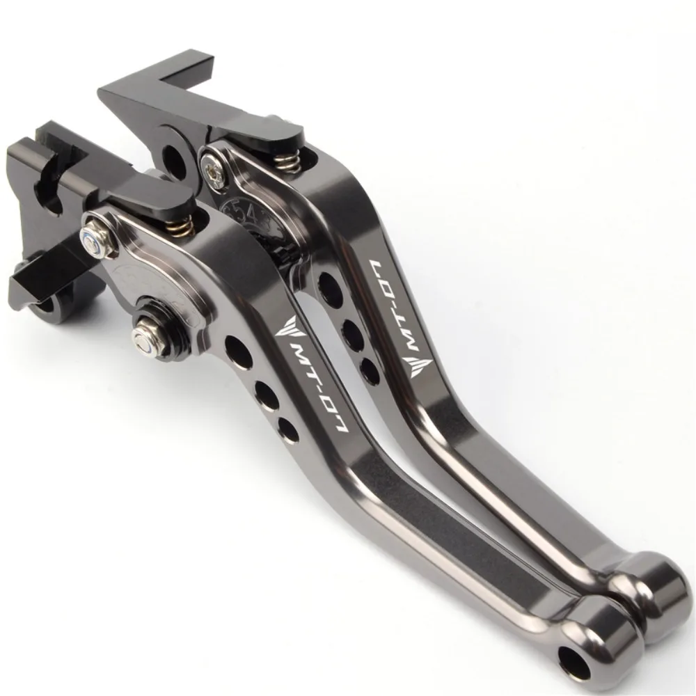 For Yamaha MT-07/FZ-07/MT-09/XJ6/R3/MT-03 2014-23 CNC Clutch Brake Levers Adjustable 6-Speed Short Two-Finger Motorcycle Handle
For Yamaha MT-07/FZ-07/MT-09/XJ6/R3/MT-03 2014-23 CNC Clutch Brake Levers Adjustable 6-Speed Short Two-Finger Motorcycle Handle