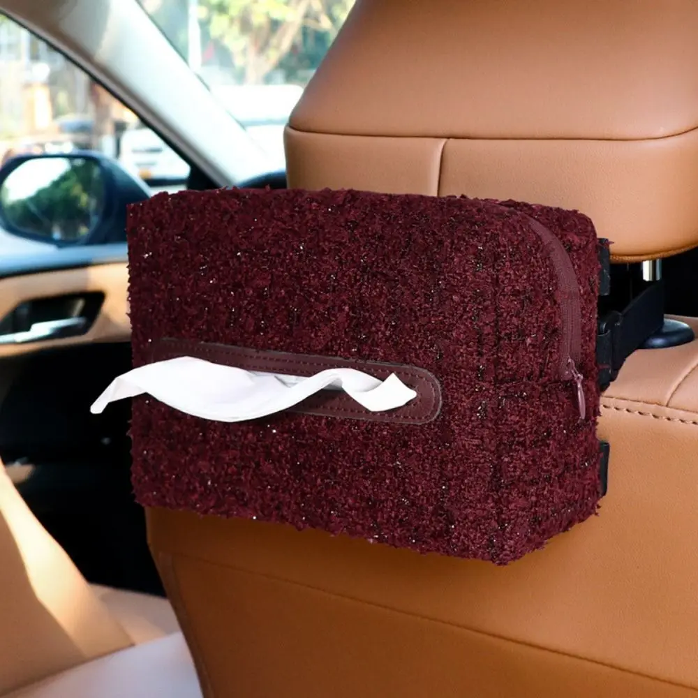 Light Luxury Car Seat Back Tissue Bag Exquisite Universal Car Tissue Boxes Hanging Type High Quality Automotive Napkin Holder
Light Luxury Car Seat Back Tissue Bag Exquisite Universal Car Tissue Boxes Hanging Type High Quality Automotive Napkin Holder