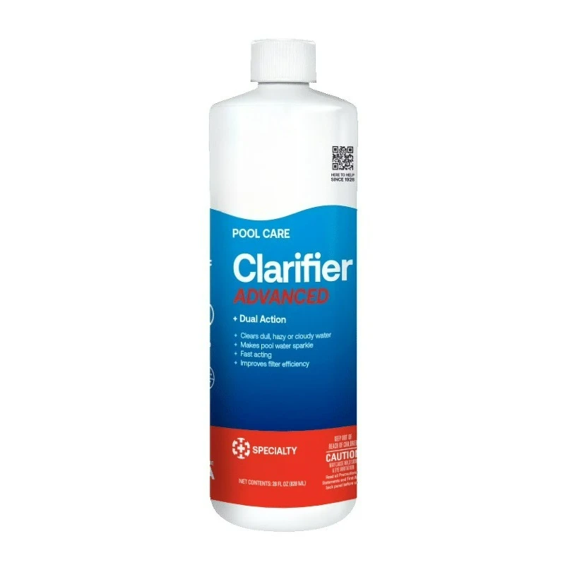Средство для очистки воды в бассейнах Pool Care Clarifier Advanced, жидкое, 28 унций.
Средство для очистки воды в бассейнах Pool Care Clarifier Advanced, жидкое, 28 унций.