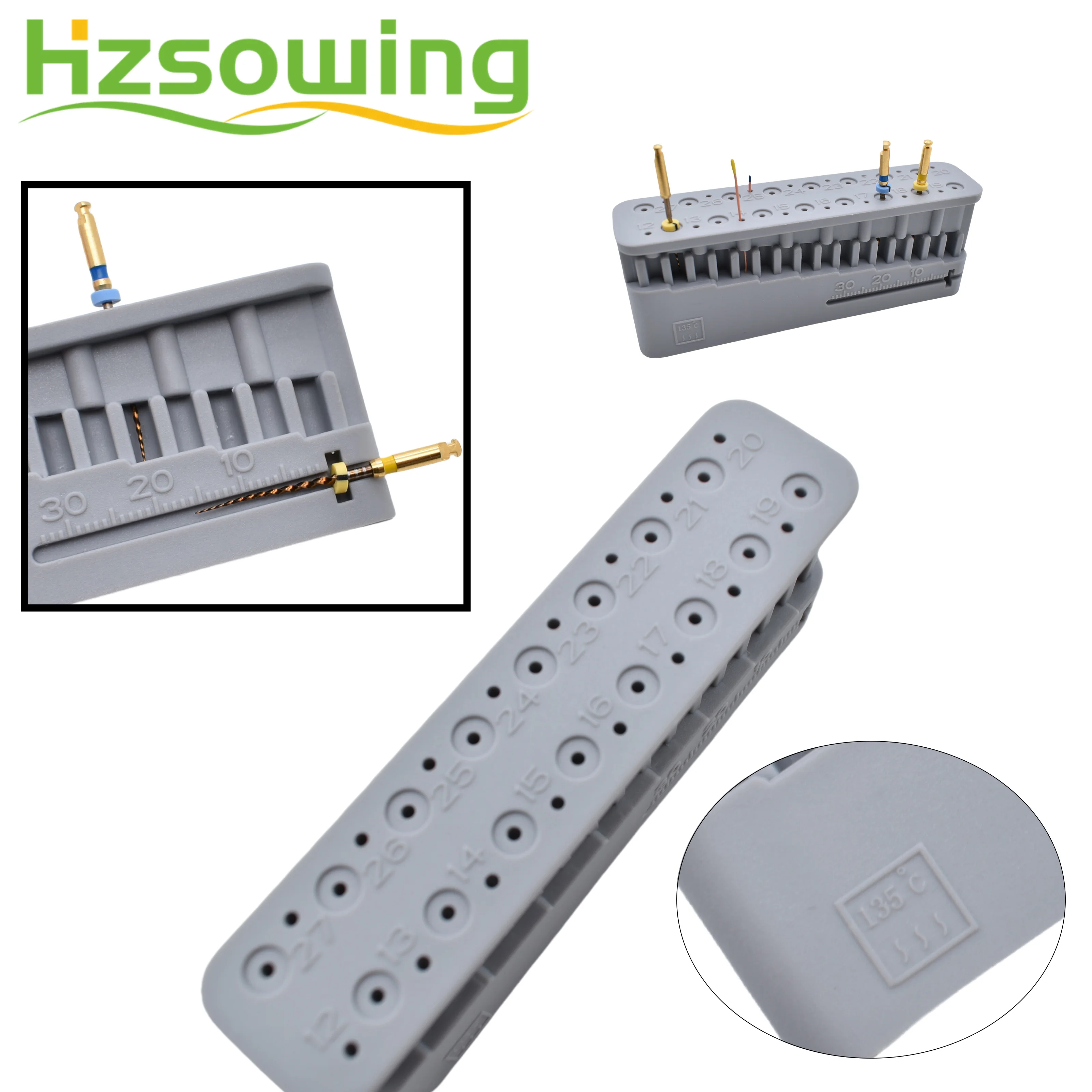 Endo Block Dental Instrument Root Canal Files Endo Files Holder Gutta Percha Measuring Tools Disinfection Storage Box
Endo Block Dental Instrument Root Canal Files Endo Files Holder Gutta Percha Measuring Tools Disinfection Storage Box
