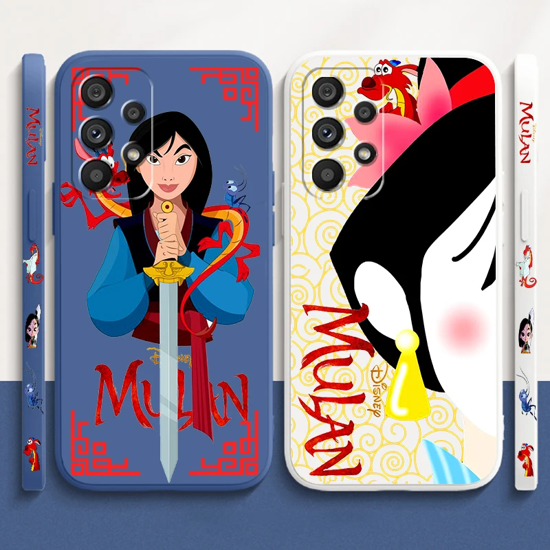 Mulan Cartoon Disney Beautiful Liquid Left Rope For Samsung A53 A52 A55 A32 A51 A71 A21S A13 A73 A55 A72 A23 A35 A05 5G Soft
Mulan Cartoon Disney Beautiful Liquid Left Rope For Samsung A53 A52 A55 A32 A51 A71 A21S A13 A73 A55 A72 A23 A35 A05 5G Soft