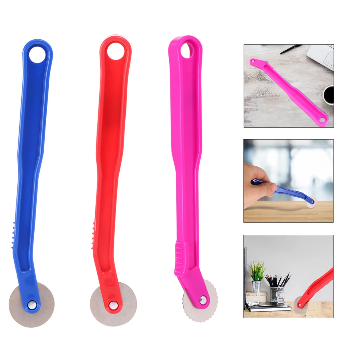 3pcs Marking Wheel Cross-stitch Tool Plastic Tracing Round Delimit Scribe Toothed Cloth Spacing Tailor Sewing Transfer
3pcs Marking Wheel Cross-stitch Tool Plastic Tracing Round Delimit Scribe Toothed Cloth Spacing Tailor Sewing Transfer