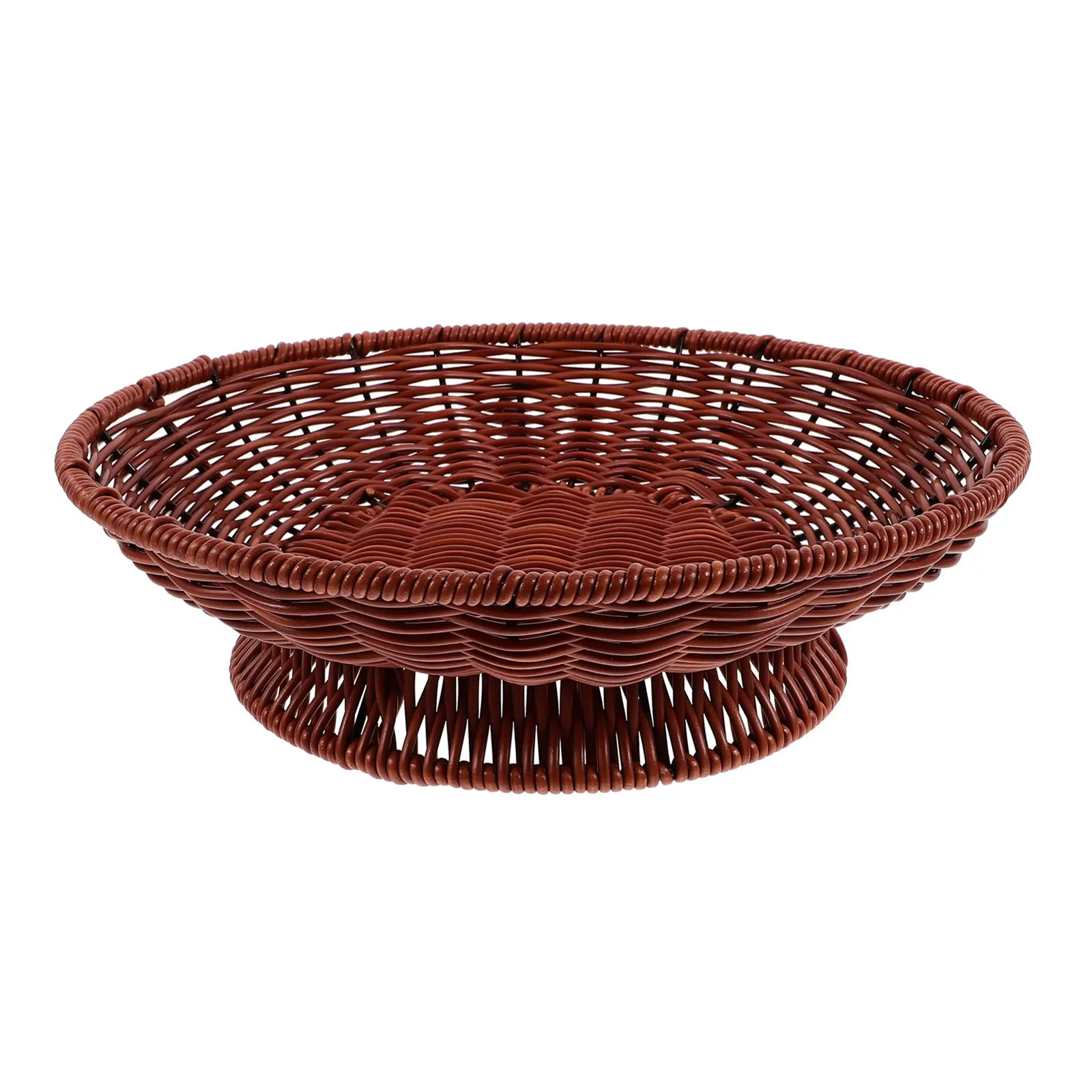 Imitation Rattan Fruit Tray Footed Serving Dish Elevated Snack Plate Decorative Candy Bowl Multipurpose Party Birthday Tea
Imitation Rattan Fruit Tray Footed Serving Dish Elevated Snack Plate Decorative Candy Bowl Multipurpose Party Birthday Tea