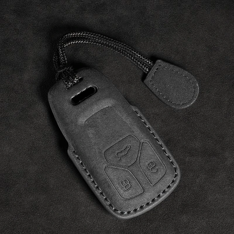 Leather Car Remote Key Cover Case Shell For Audi A4 B9 A5 A6 8S 8W Q5 Q7 4M S4 S5 S7 TT TTS TFSI Protector Fob Car Accessories
Leather Car Remote Key Cover Case Shell For Audi A4 B9 A5 A6 8S 8W Q5 Q7 4M S4 S5 S7 TT TTS TFSI Protector Fob Car Accessories