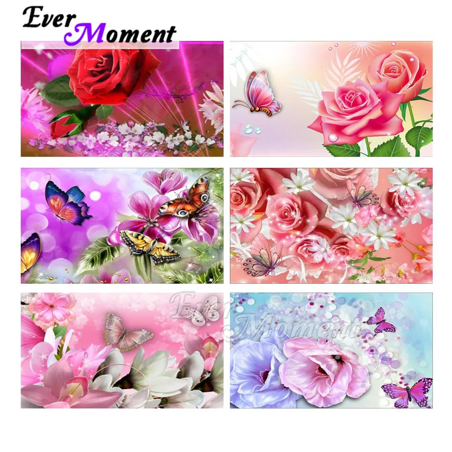 Ever Moment Diamond Painting Flower Butterfly Picture Of Rhinestone Mosaic Full Square Round Cross Stitch ASF2011
Ever Moment Diamond Painting Flower Butterfly Picture Of Rhinestone Mosaic Full Square Round Cross Stitch ASF2011