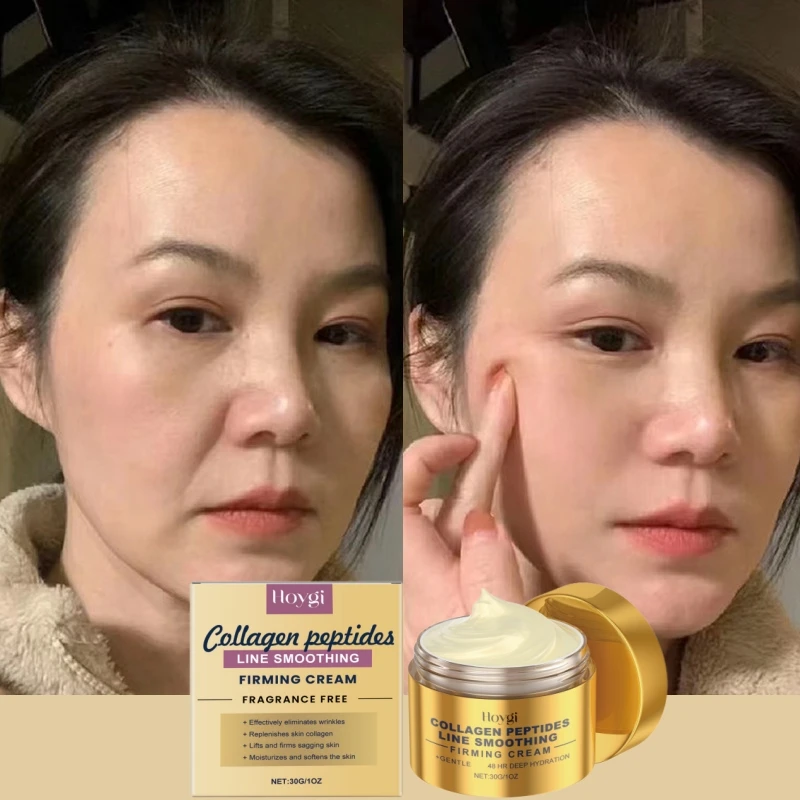 Instant Remove Wrinkle Cream Contain Collagen Hyaluronic Lifting Firming Skin Fade Fine Line Deep Moisturizing Face Sooth Lotion
Instant Remove Wrinkle Cream Contain Collagen Hyaluronic Lifting Firming Skin Fade Fine Line Deep Moisturizing Face Sooth Lotion