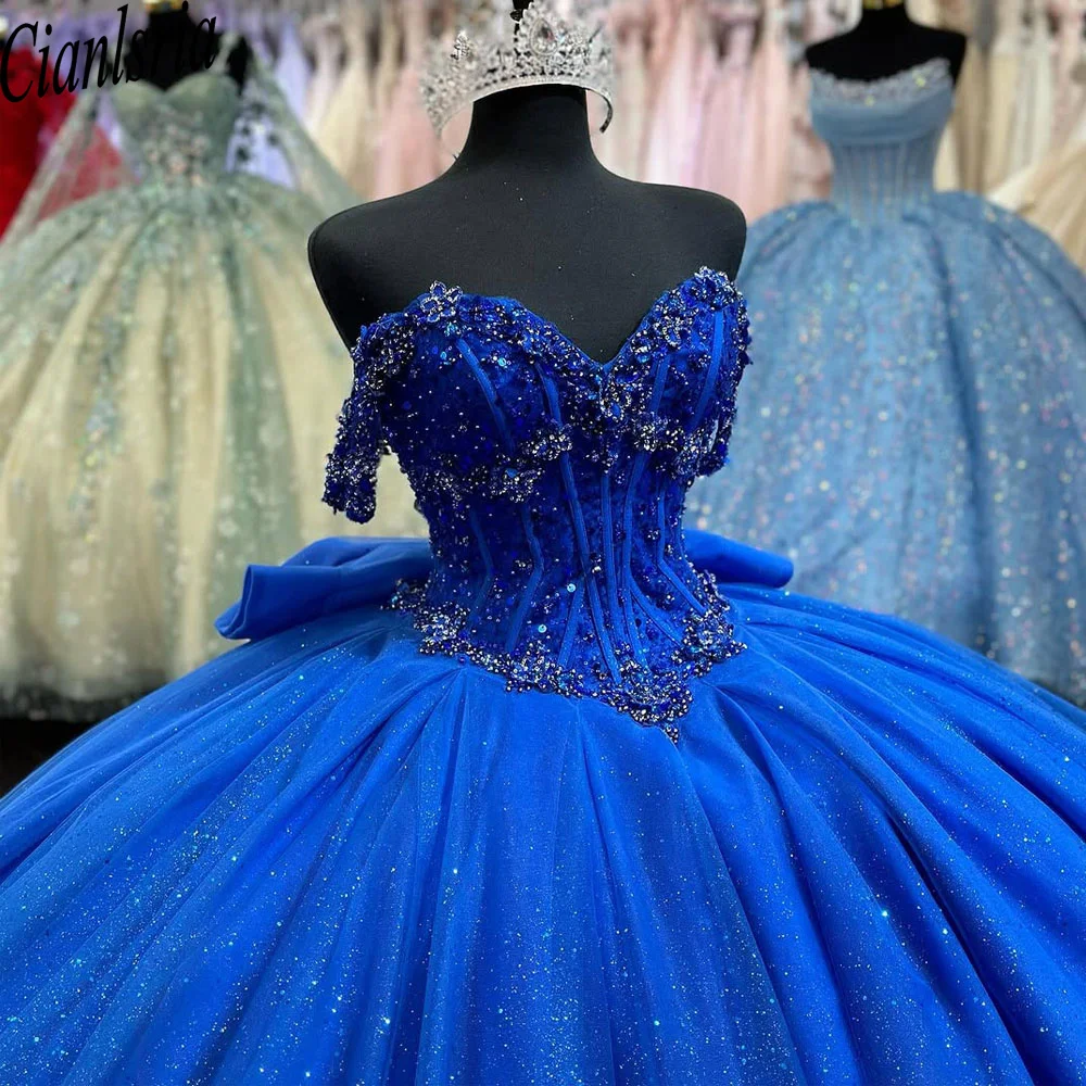 Королевские синие мексиканские платья Quinceanera с аппликациями из бисера и жемчуга на день рождения, милое платье 16, Vestidos De 15 лет, по индивидуальному заказу
Королевские синие мексиканские платья Quinceanera с аппликациями из бисера и жемчуга на день рождения, милое платье 16, Vestidos De 15 лет, по индивидуальному заказу