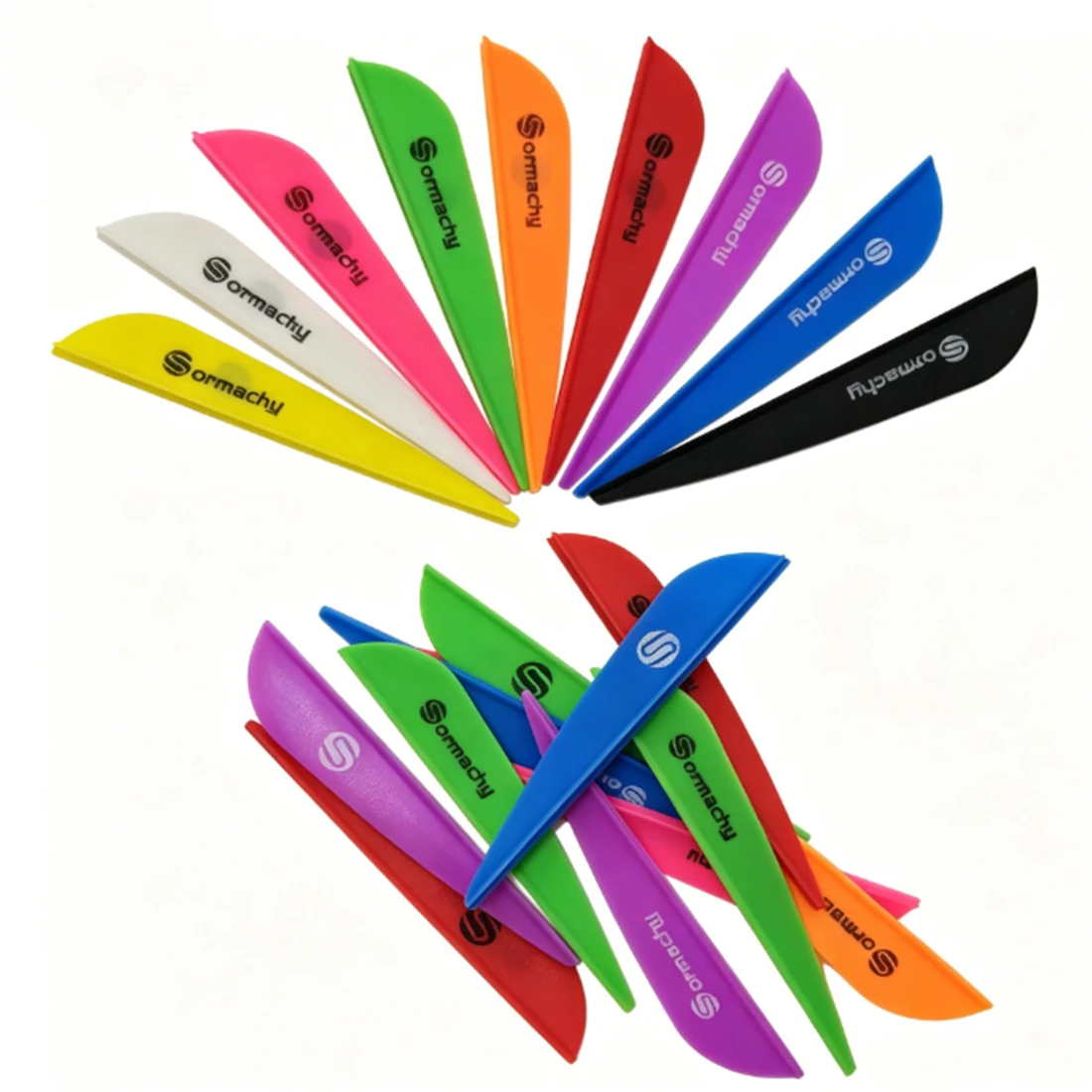 50PCS 3 Inch Drop Shaped Plastic Fletching Vanes High Quality Rubber Feather Design for Archery Shooting Accessories
50PCS 3 Inch Drop Shaped Plastic Fletching Vanes High Quality Rubber Feather Design for Archery Shooting Accessories