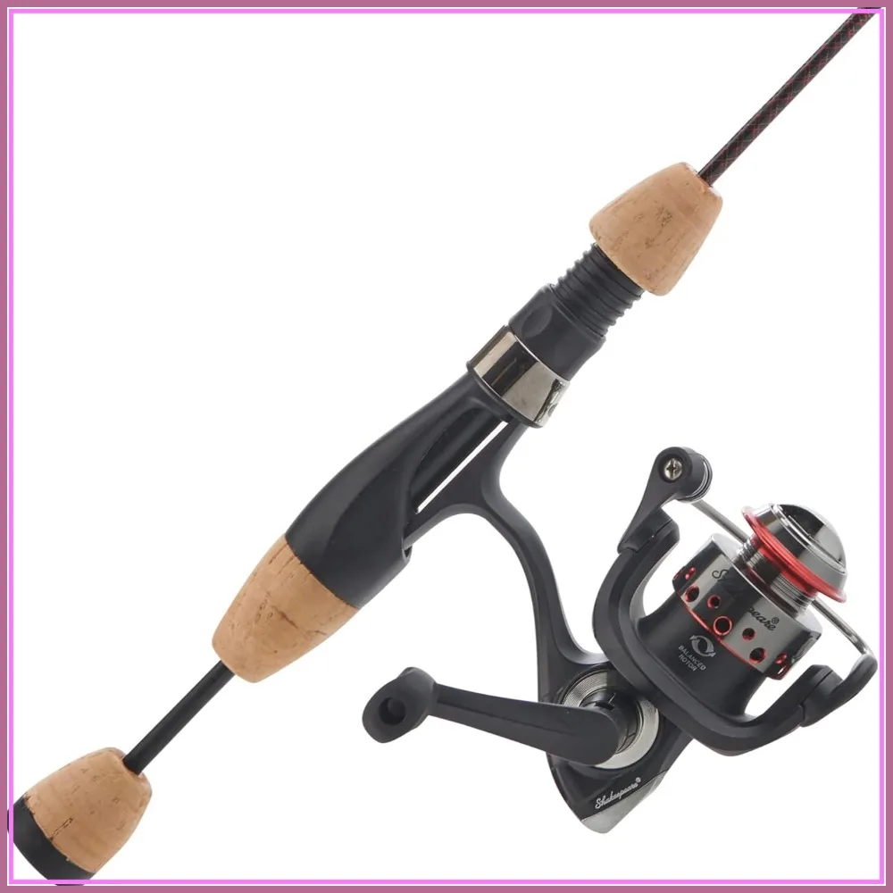 Ice Fishing Spinning Reel and Rod Combo - Sensitive Graphite Rod with Stainless Steel Guides
Ice Fishing Spinning Reel and Rod Combo - Sensitive Graphite Rod with Stainless Steel Guides