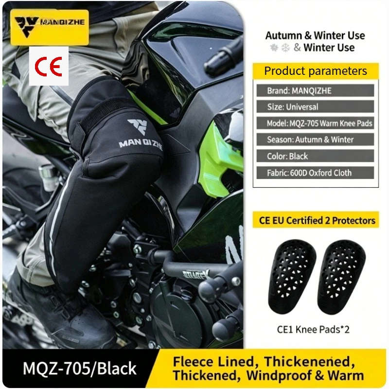 FEHER Winter Knee Pads. CE Safety Gear Inside Windproof and Anti-collision. Keep Knees Warm, Soft and Sturdy for Regular Outdoor
FEHER Winter Knee Pads. CE Safety Gear Inside Windproof and Anti-collision. Keep Knees Warm, Soft and Sturdy for Regular Outdoor