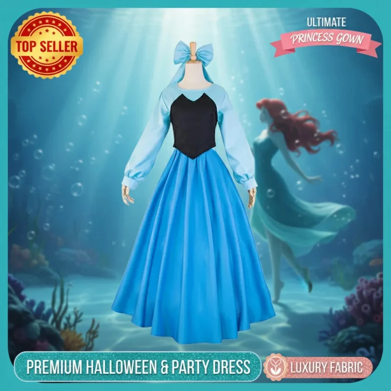 ☎TDA Anime The Little Mermaid Ariel Cosplay Costume Princess Dress Gown Halloween Stage for Women Party☎
☎TDA Anime The Little Mermaid Ariel Cosplay Costume Princess Dress Gown Halloween Stage for Women Party☎