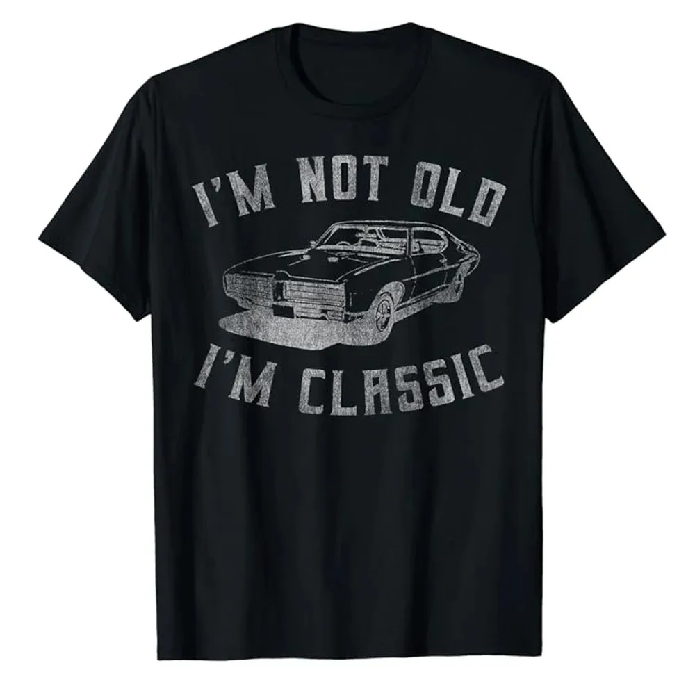 I'm Not Old I'm Classic Funny Car Graphic Y2k T-Shirt for Mens and Womens Hip Hop 100% Cotton Streetwear Tops Tees 51303
I'm Not Old I'm Classic Funny Car Graphic Y2k T-Shirt for Mens and Womens Hip Hop 100% Cotton Streetwear Tops Tees 51303