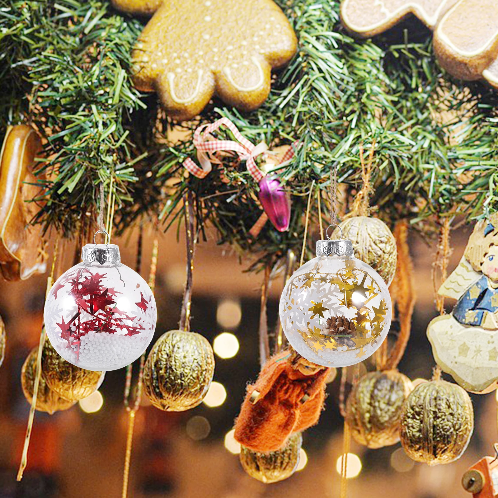 Christmas Ball Pendants Hanging Decorations Tree Ornaments Xmas Tree Decoration Festive Party Supplies Ball Hanging Decoration
Christmas Ball Pendants Hanging Decorations Tree Ornaments Xmas Tree Decoration Festive Party Supplies Ball Hanging Decoration