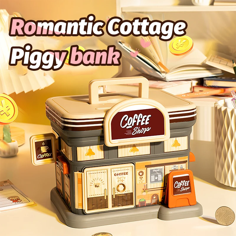 New Small House Savings Can Large Capacity Cartoon Boys and Girls Creative Gift Children's Savings Can Savings Can
New Small House Savings Can Large Capacity Cartoon Boys and Girls Creative Gift Children's Savings Can Savings Can