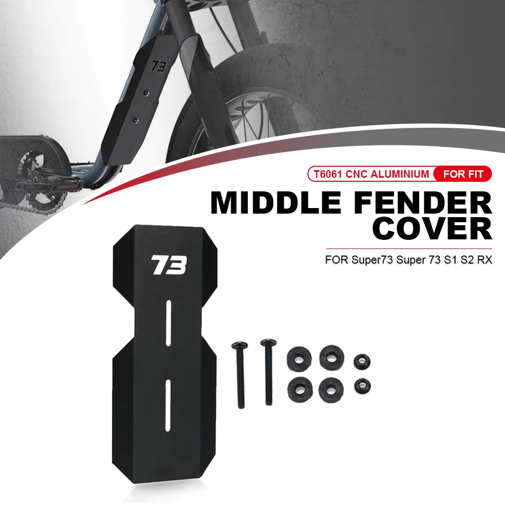 73RX Aluminium Middle Fender Cover Back Mudguard Splash Guard Protector For Super 73 S1 / S2 / RX Motorcycle Accessorie 73 S1
73RX Aluminium Middle Fender Cover Back Mudguard Splash Guard Protector For Super 73 S1 / S2 / RX Motorcycle Accessorie 73 S1