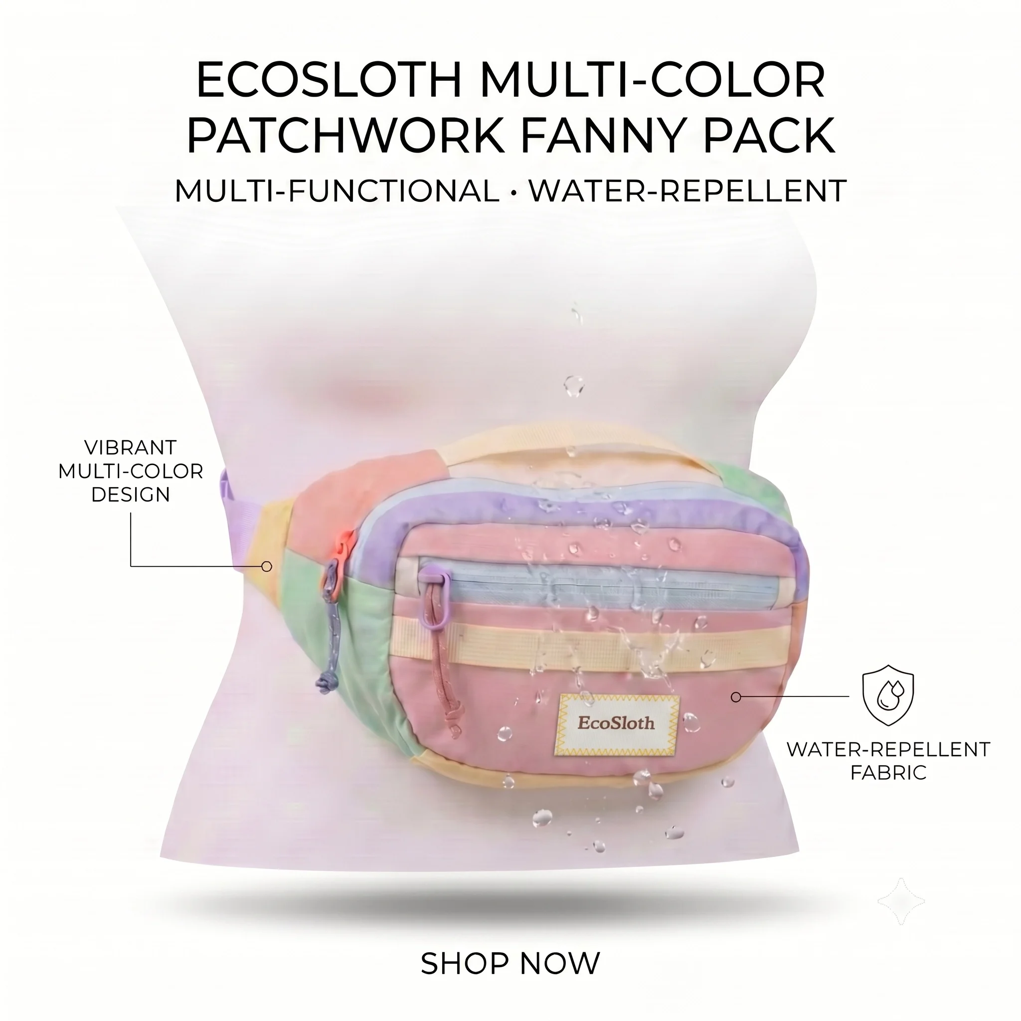 EcoSloth Colorblock Crossbody Bag Women Lightweight Shoulder Small Chest Bag For Sports & Outdoor Fanny Pack With Multi-Pockets
EcoSloth Colorblock Crossbody Bag Women Lightweight Shoulder Small Chest Bag For Sports & Outdoor Fanny Pack With Multi-Pockets