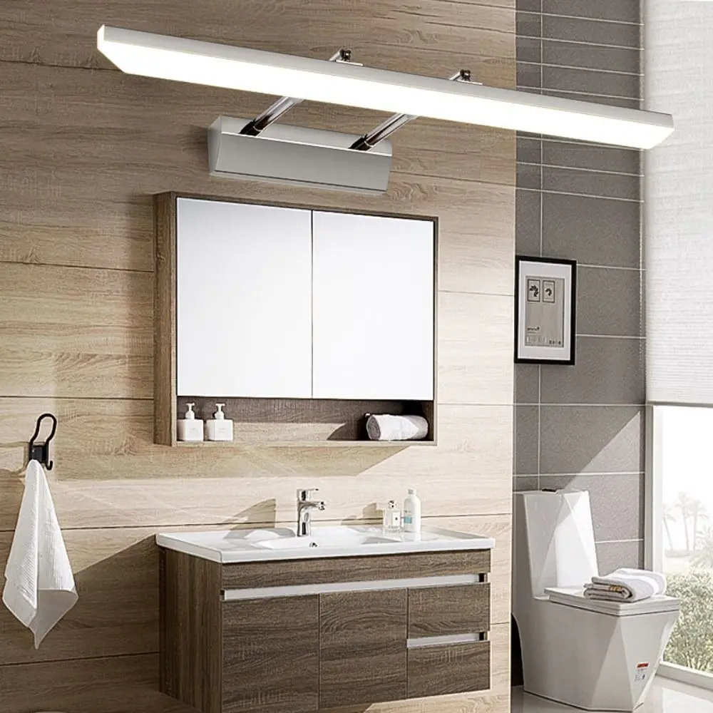 Electroplate 9W 40CM LED Wall Light Retractable Anti-fog Bathroom Mirror Lamp Waterproof No-Drill Vanity Mirror Light Cabinet
Electroplate 9W 40CM LED Wall Light Retractable Anti-fog Bathroom Mirror Lamp Waterproof No-Drill Vanity Mirror Light Cabinet