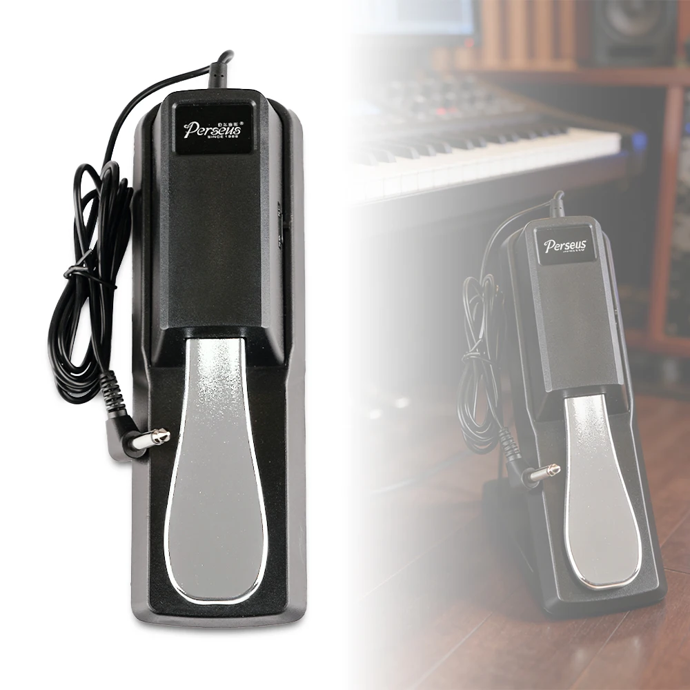 Piano Keyboard Sustain Damper Pedal for Electric Piano Electronic Organ & Synthesizer
Piano Keyboard Sustain Damper Pedal for Electric Piano Electronic Organ & Synthesizer