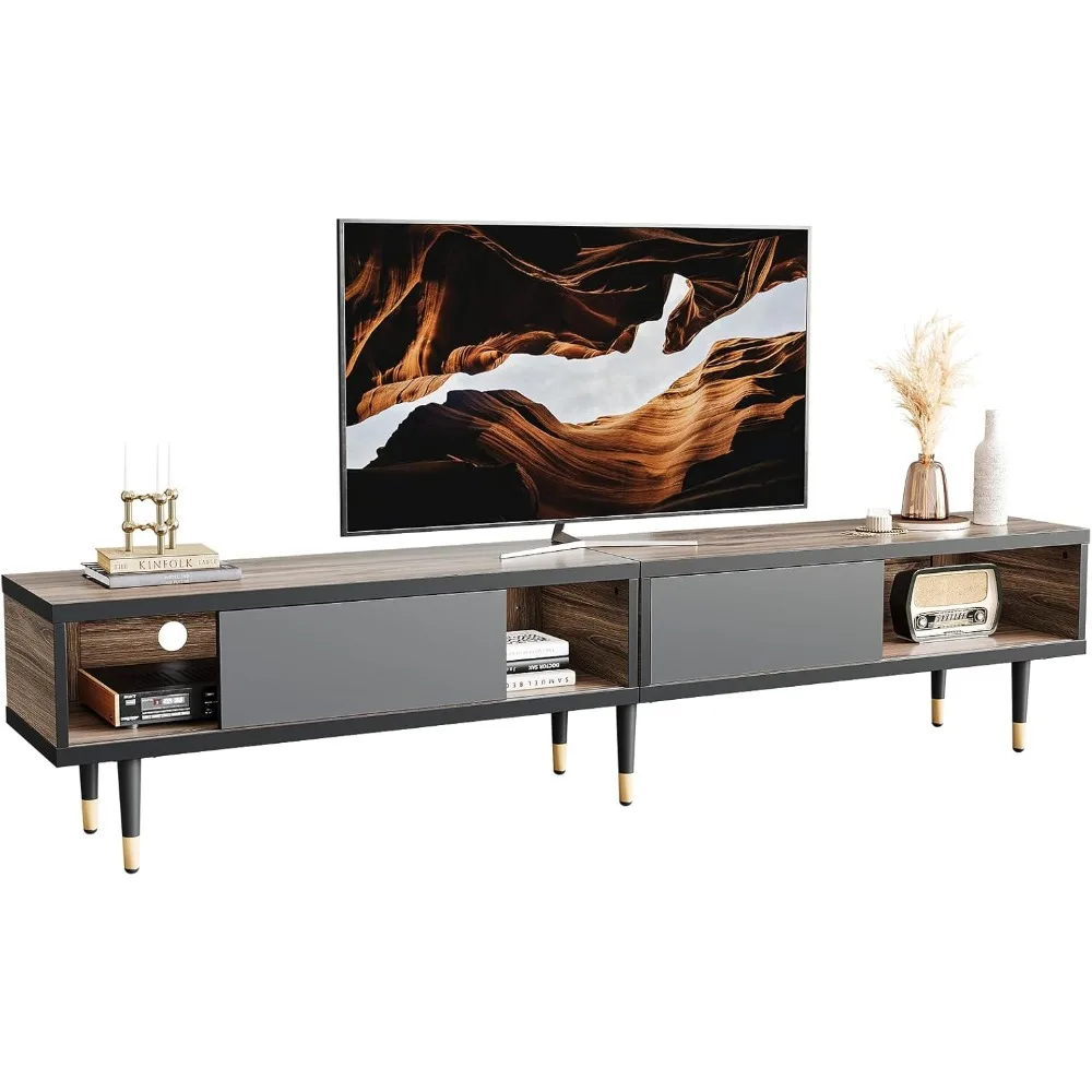 Mid Century Modern TV Stand - Entertainment Center with Storage and Sliding Doors, 2 in 1 Long TV Cabinet for Living Room & Home
Mid Century Modern TV Stand - Entertainment Center with Storage and Sliding Doors, 2 in 1 Long TV Cabinet for Living Room & Home