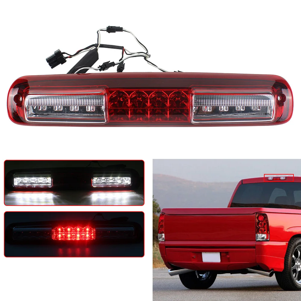 LED High Mount Third Brake Light Rear Lamp Fit For Chevy Silverado 1500/2500/3500 1999-2006 Red And White
LED High Mount Third Brake Light Rear Lamp Fit For Chevy Silverado 1500/2500/3500 1999-2006 Red And White