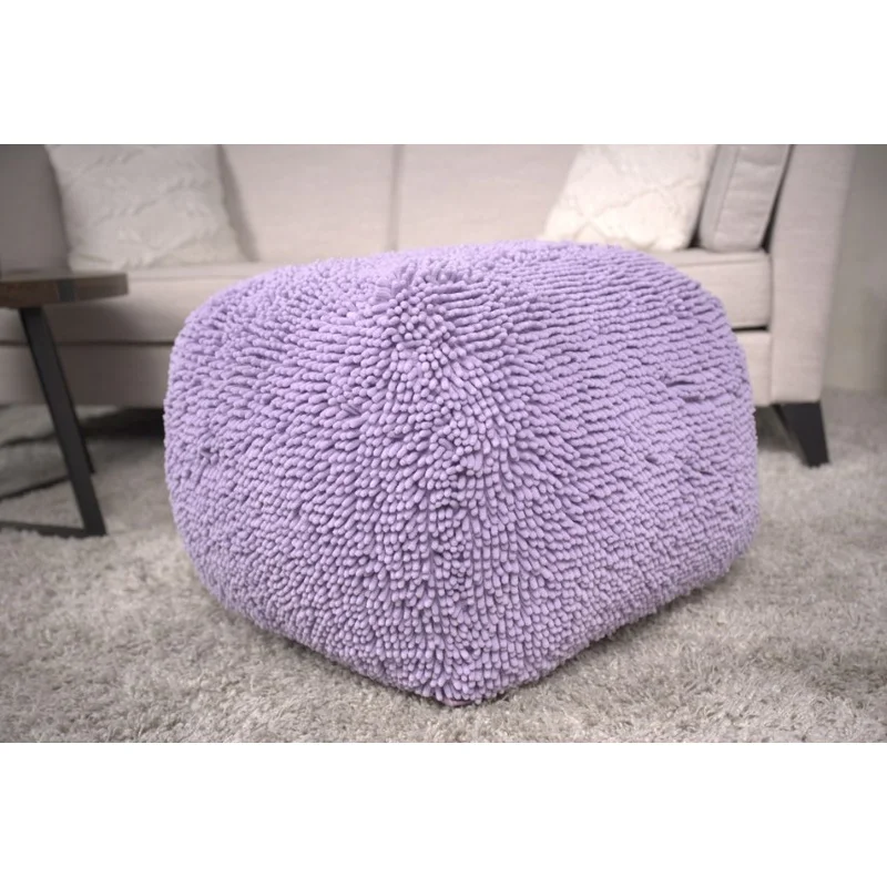 Lavender Spongy Microfiber Pouf Square Cushion
Lavender Spongy Microfiber Pouf Square Cushion