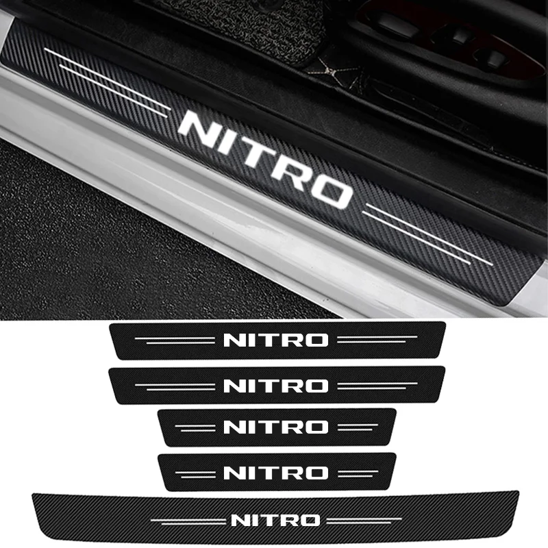 Car Door Edge Guards Sill Protector Anti Scratch Stickers for Dodge NITRO Carbon Fiber Rear Trunk Threshold Door Pedal Strips
Car Door Edge Guards Sill Protector Anti Scratch Stickers for Dodge NITRO Carbon Fiber Rear Trunk Threshold Door Pedal Strips
