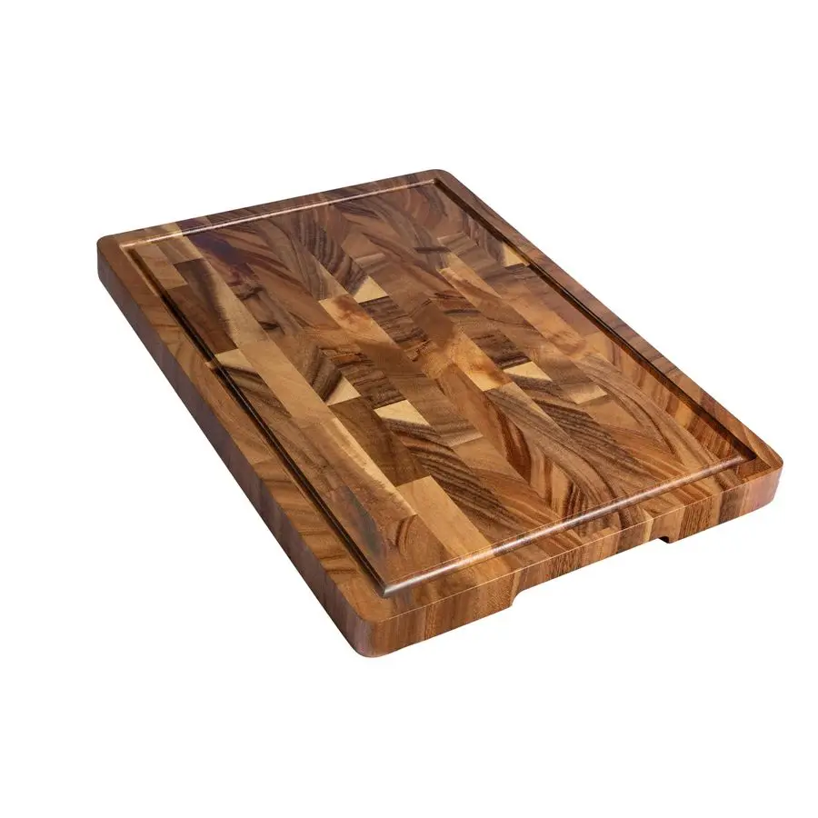 Wood Cutting Board for Kitchen, End Grain Chopping Board with Juice Groove, Heavy Duty Checkered Board for Cheese and Vegetables
Wood Cutting Board for Kitchen, End Grain Chopping Board with Juice Groove, Heavy Duty Checkered Board for Cheese and Vegetables