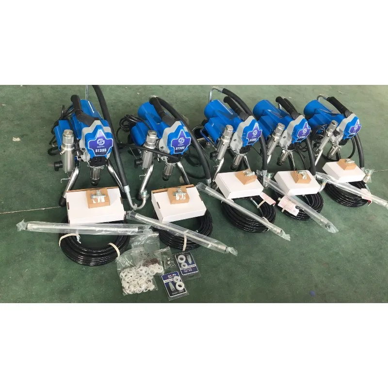2021 New Airless Spraying Machine 395 Airless Spray Gun Electric Airless Paint Sprayer Painting Machine Tool
2021 New Airless Spraying Machine 395 Airless Spray Gun Electric Airless Paint Sprayer Painting Machine Tool