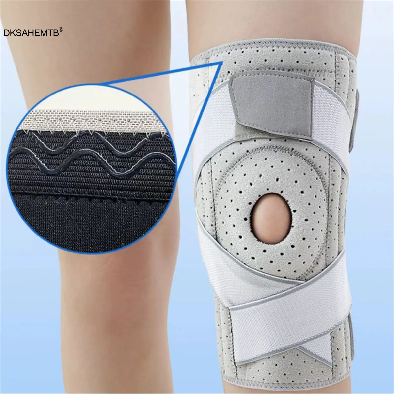 Sports Knee Pad For Men And Women Universal Breathable Strap Compression Knee Pad Camping Hiking Running Cycling Knee Pad 1pc
Sports Knee Pad For Men And Women Universal Breathable Strap Compression Knee Pad Camping Hiking Running Cycling Knee Pad 1pc