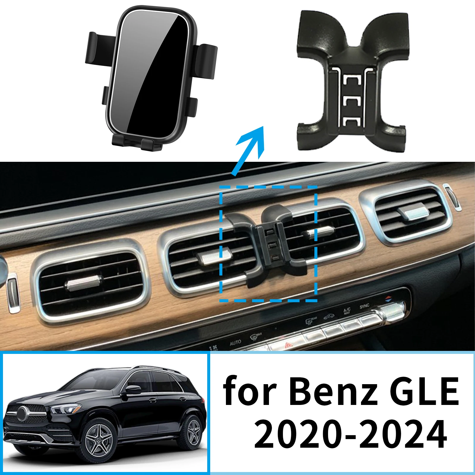 Car Mobile Phone Holder for Mercedes Benz GLE W167 350 2020~2025 Navigation Stand AutoGPS Bracket Accessories
Car Mobile Phone Holder for Mercedes Benz GLE W167 350 2020~2025 Navigation Stand AutoGPS Bracket Accessories