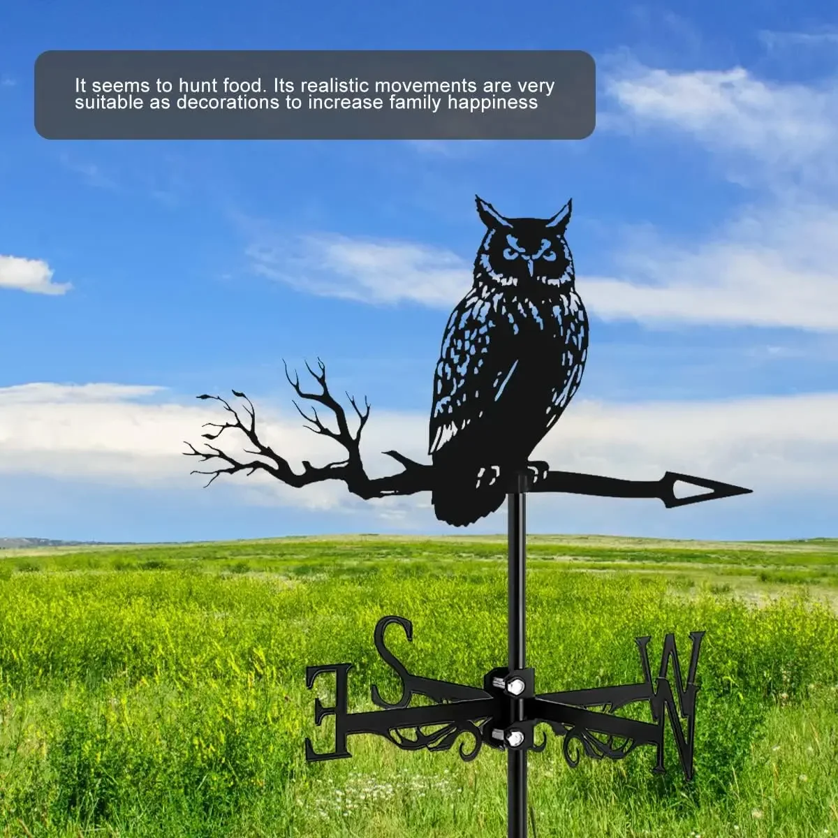 Owl Vane, Simulation Art, Home Decoration, Garden Outdoor Roof Vane, Simulation Animal, Garden Farm Sign Display, New, Iron Art
Owl Vane, Simulation Art, Home Decoration, Garden Outdoor Roof Vane, Simulation Animal, Garden Farm Sign Display, New, Iron Art