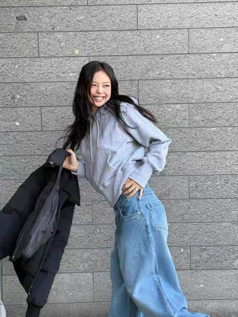 High Quality Loose Straight Leg Jeans Casual High Waist Cotton Stretchy Women's Spring Fashion plus Size Wide Leg Pants
High Quality Loose Straight Leg Jeans Casual High Waist Cotton Stretchy Women's Spring Fashion plus Size Wide Leg Pants