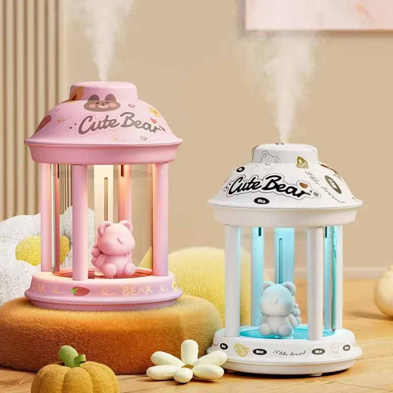 Soft Light Atmosphere Night Light Humidifier, Home Office Bedroom Large Capacity Spray Humidifier, 350ml, New Product
Soft Light Atmosphere Night Light Humidifier, Home Office Bedroom Large Capacity Spray Humidifier, 350ml, New Product