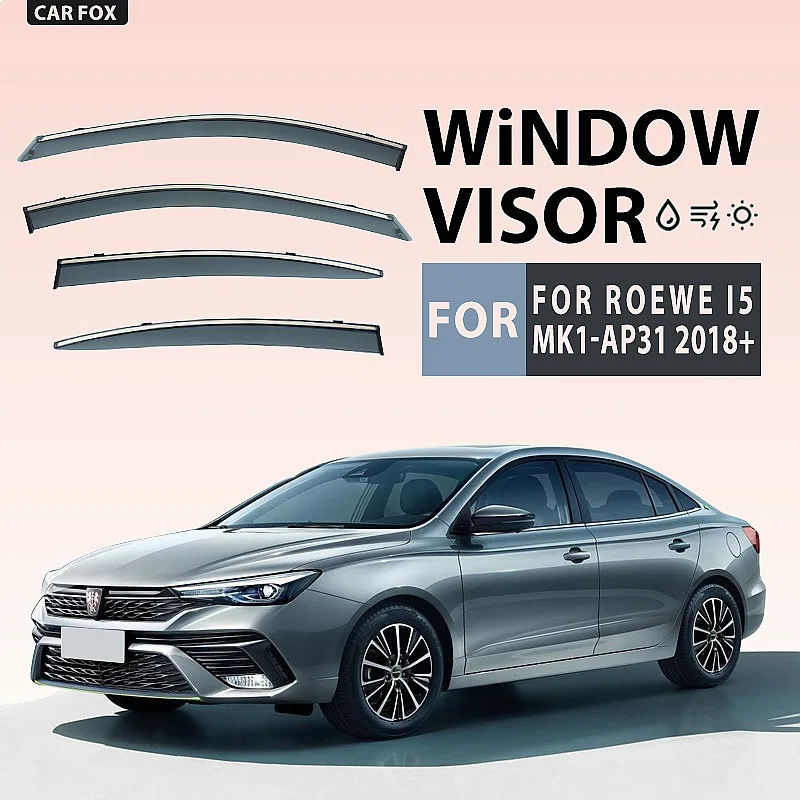 For ROEWE I5 2018-2023+ Car Window Visor Rain Sun Shade Side Deflector Auto Accessories Windshield Awning
For ROEWE I5 2018-2023+ Car Window Visor Rain Sun Shade Side Deflector Auto Accessories Windshield Awning