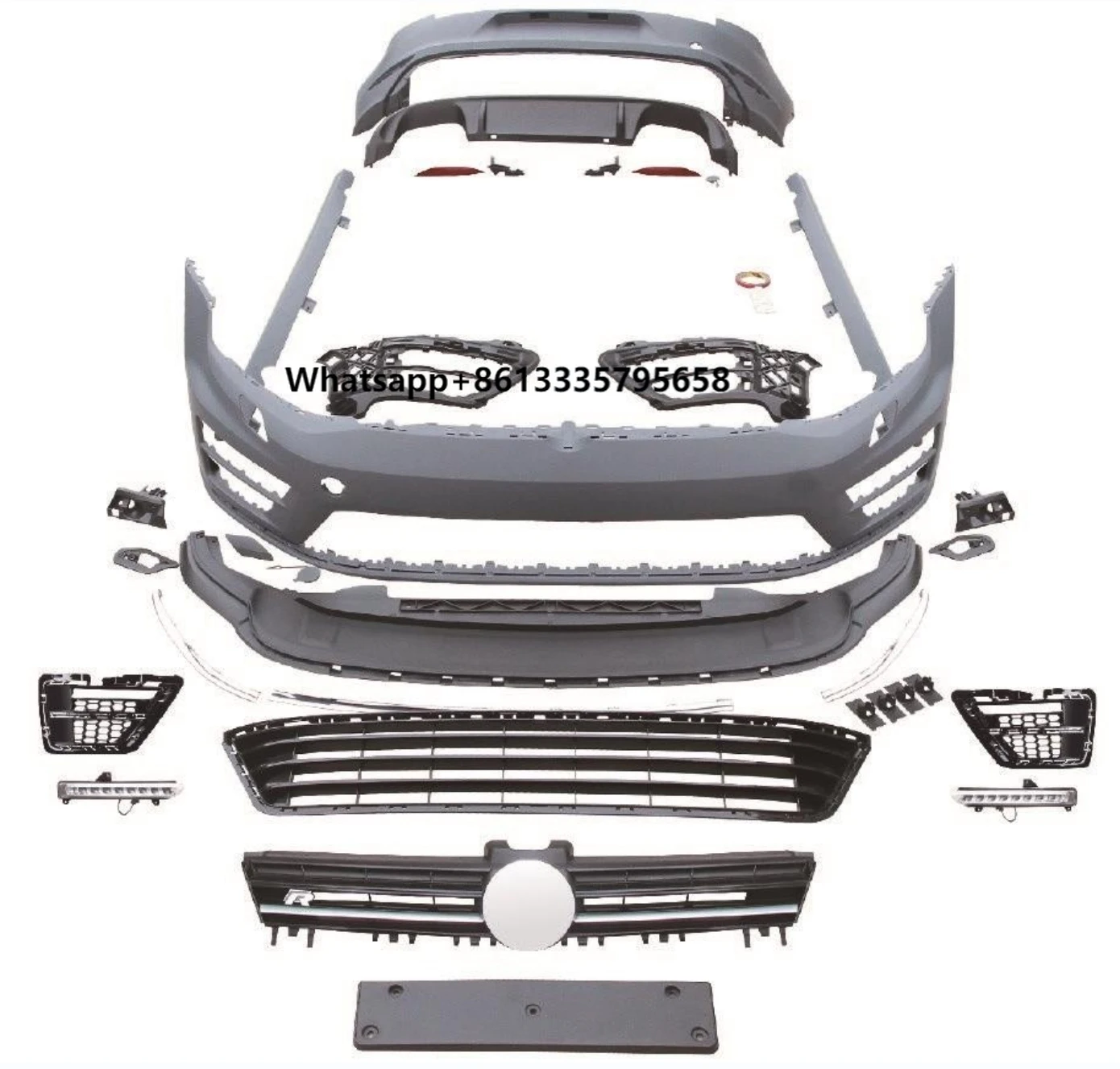 Golf 7 Upgrade to the Golf 7R Front Bumper Fog Light Frame Car Accessories Set of Superior Quality
Golf 7 Upgrade to the Golf 7R Front Bumper Fog Light Frame Car Accessories Set of Superior Quality