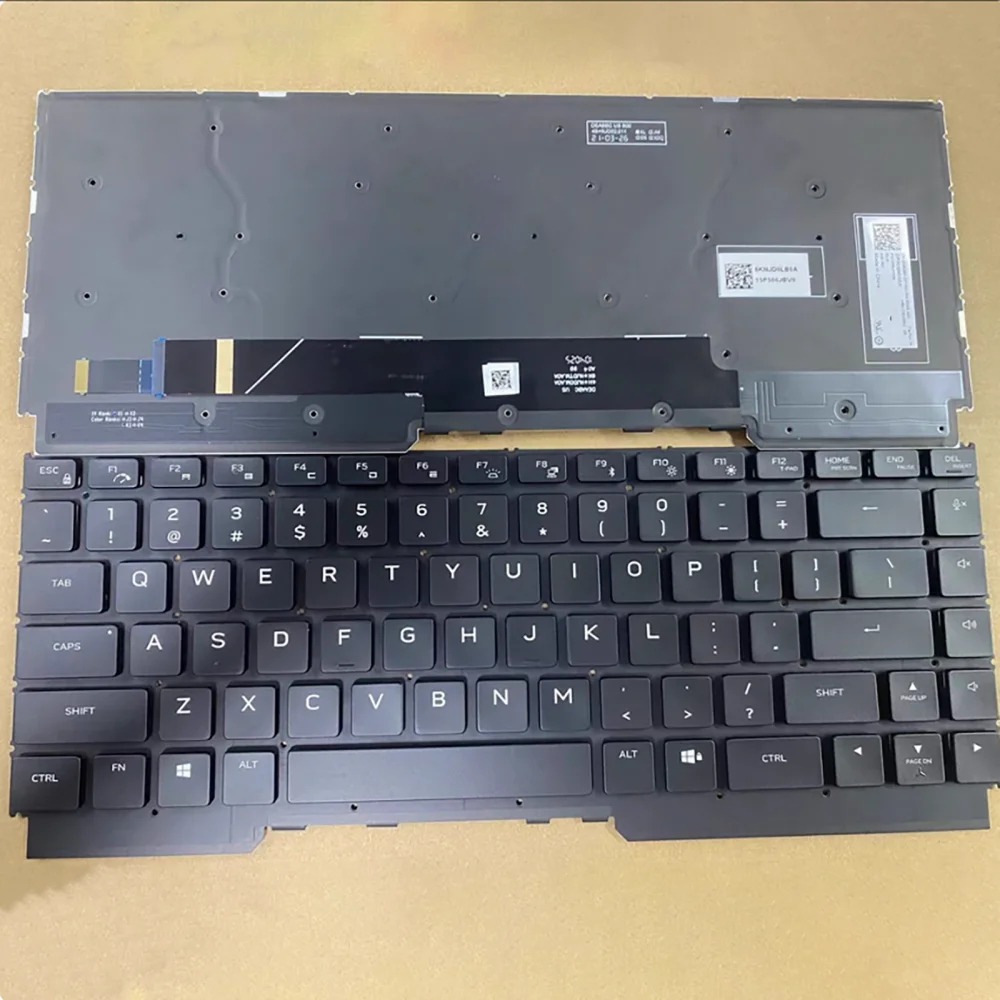 Американская раскладка для клавиатуры ноутбука Dell Alienware M15 R5 M15 R6 M15 R7 P109F
Американская раскладка для клавиатуры ноутбука Dell Alienware M15 R5 M15 R6 M15 R7 P109F