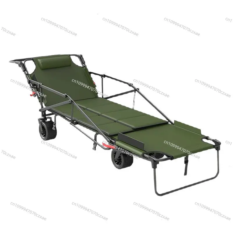 Outdoor Camper, Beach Reclining Reclining Chair Trolley
Outdoor Camper, Beach Reclining Reclining Chair Trolley