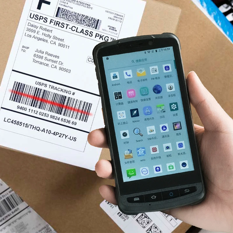 Rugged Android 11 4+64GB Pda Barcode Scanner Ip65 5 Inch Full-Screen Pda 4500mah 8-core 2.0GHz Handheld Terminal Pda
Rugged Android 11 4+64GB Pda Barcode Scanner Ip65 5 Inch Full-Screen Pda 4500mah 8-core 2.0GHz Handheld Terminal Pda