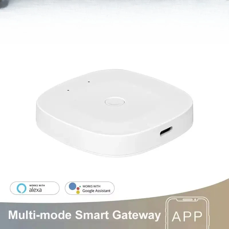Bluetooth Multi-Mode Gateway Hub Type-C Power Wireless Home Automation Works with Alexa Google Home
Bluetooth Multi-Mode Gateway Hub Type-C Power Wireless Home Automation Works with Alexa Google Home