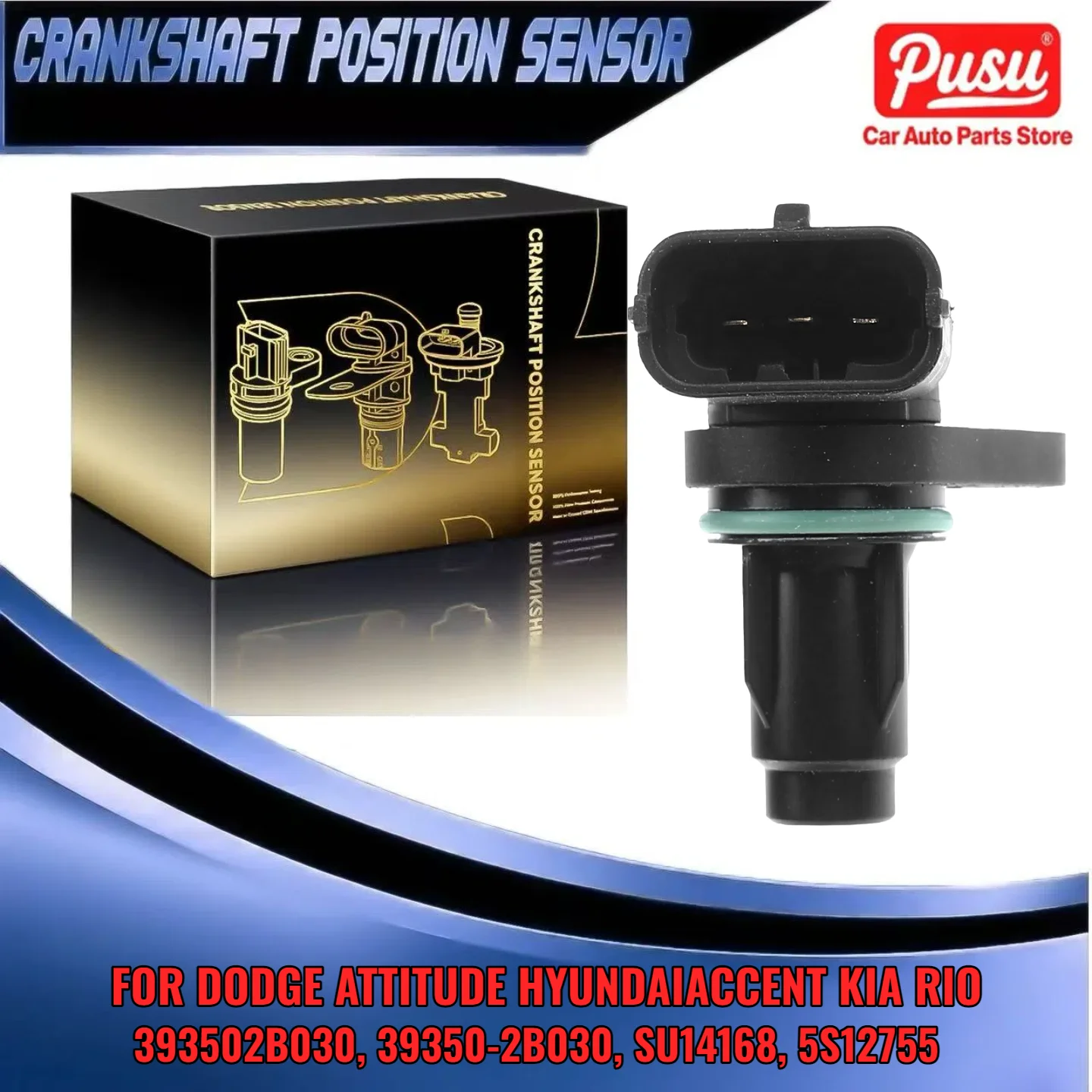 Camshaft Position Sensor for Hyundai Accent 12-19 Kona Sonata Kia Forte Soul Rio 393502B030 39350-2B030
Camshaft Position Sensor for Hyundai Accent 12-19 Kona Sonata Kia Forte Soul Rio 393502B030 39350-2B030