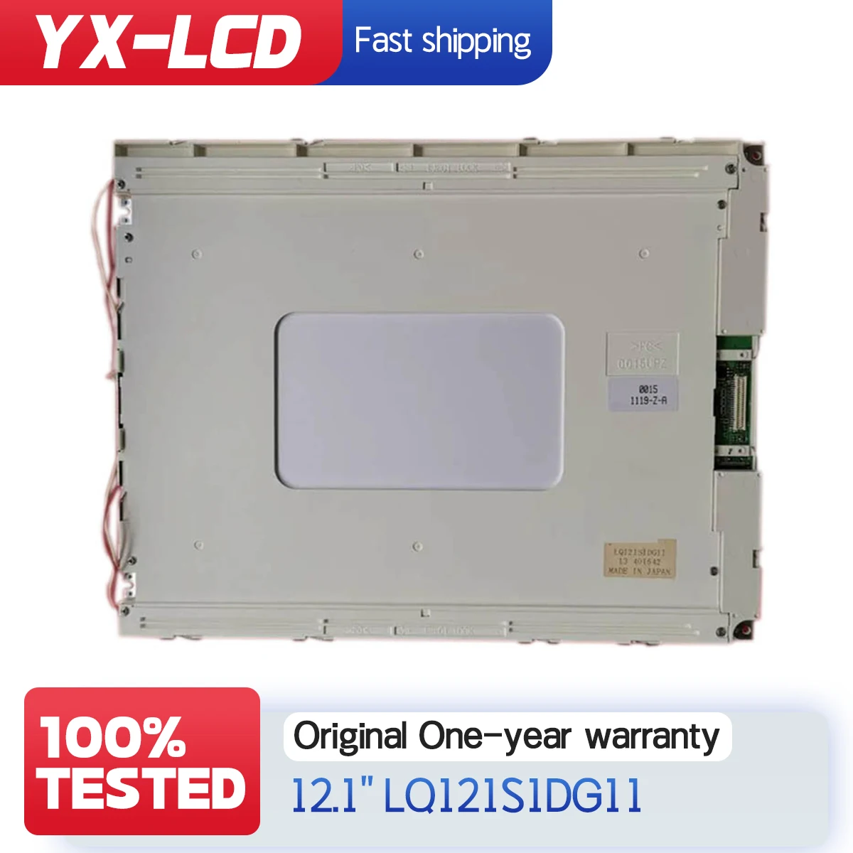 12.1 Inch Original LQ121S1DG31 LQ121S1DG21 LQ121S1DG11 LCD Display
12.1 Inch Original LQ121S1DG31 LQ121S1DG21 LQ121S1DG11 LCD Display