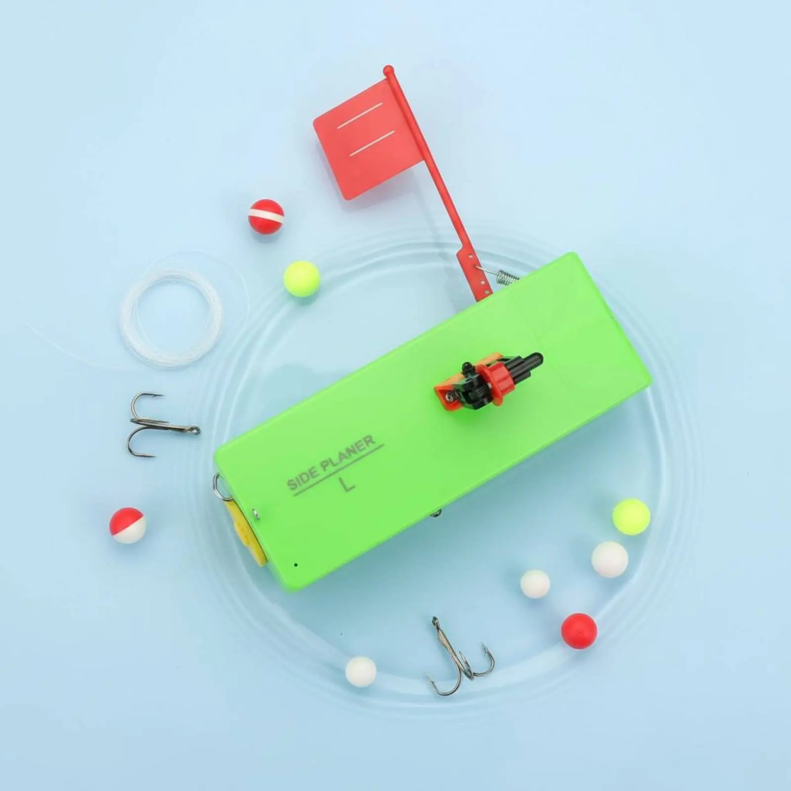 Side Clip Planer Board Sturdy Offshore Planer Board Heavy Tension Snap Clip ABS Plastic Fishing Gear Bright Color for Trolling
Side Clip Planer Board Sturdy Offshore Planer Board Heavy Tension Snap Clip ABS Plastic Fishing Gear Bright Color for Trolling
