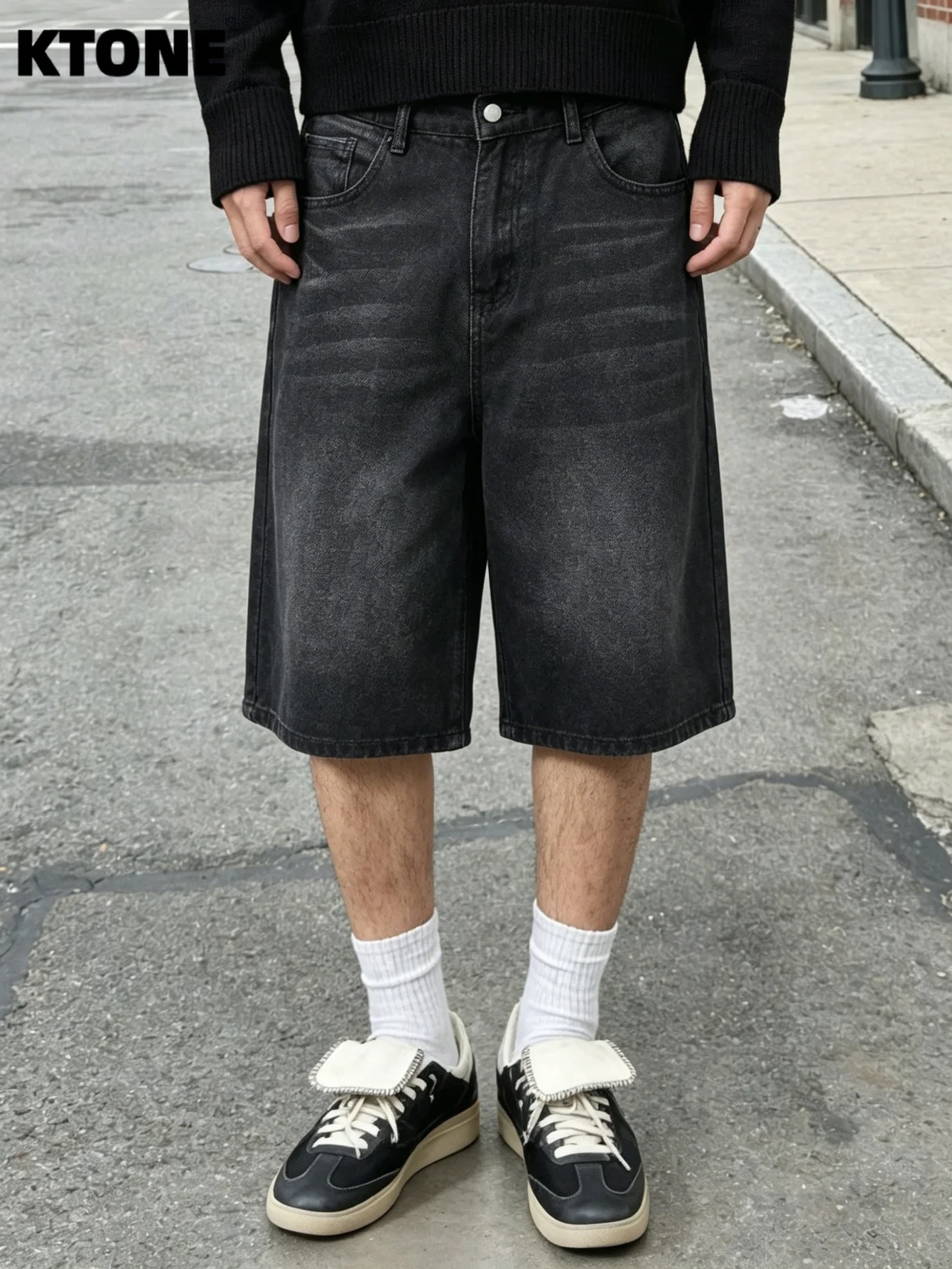 Non‑Elastic Loose Jean Shorts for Men Summer Casual Outdoor Daily Wear No accessories or belts included
Non‑Elastic Loose Jean Shorts for Men Summer Casual Outdoor Daily Wear No accessories or belts included