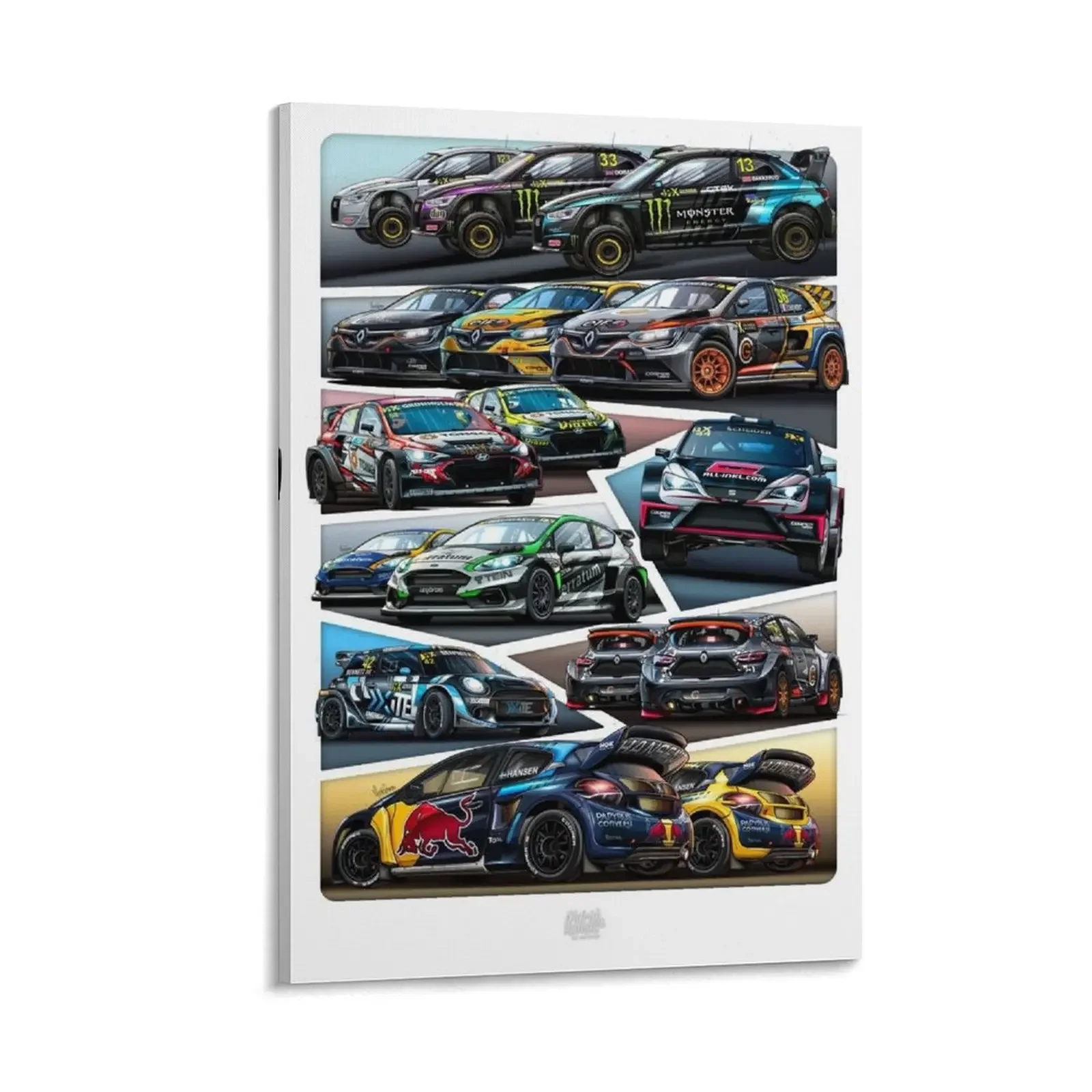 FIA World Rallycross 2019 - Digital drawing Canvas Painting decorative items for home ornaments for home
FIA World Rallycross 2019 - Digital drawing Canvas Painting decorative items for home ornaments for home